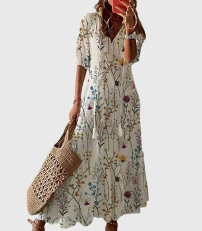 Amara | Women's Boho Vintage Summer Dress