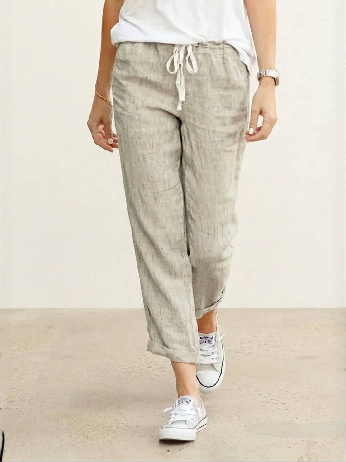 Vivian | Women's Slim Fit Casual Drawstring Pants