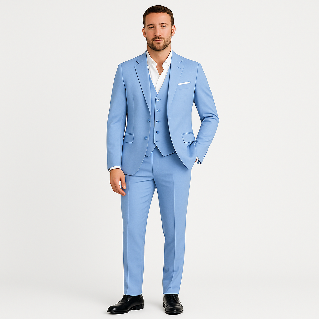 Carter | Men's Classic Tailored Suit Set for Weddings