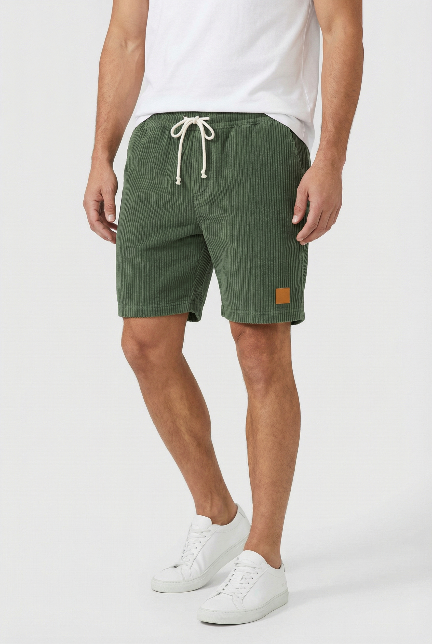 Charlie | Men's Corduroy Retro Casual Shorts