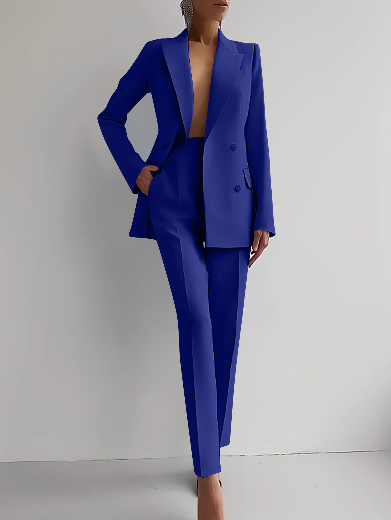 May | Women's Tailored Suit Set for Professional Wear