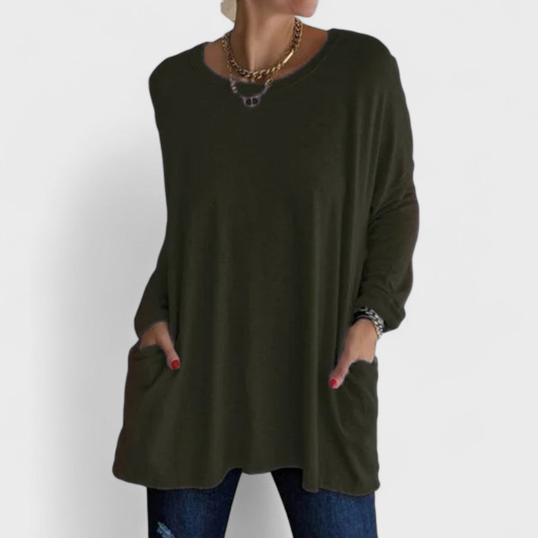 Emma | Women's Relaxed Fit Long Sleeve Top