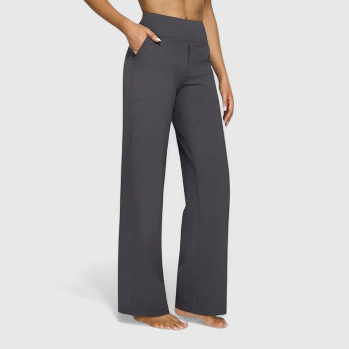 Hannah | Women's Comfortable Wide Waistband Pants