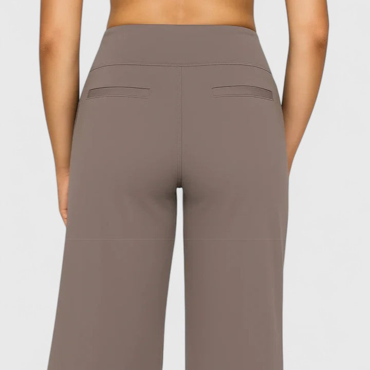 Hannah | Women's Comfortable Wide Waistband Pants