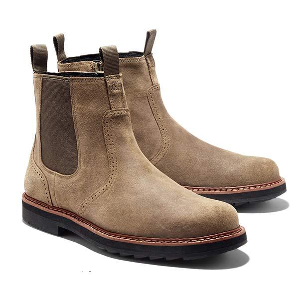 Harrison | Men's Chelsea Boots Slim Fit Synthetic Design