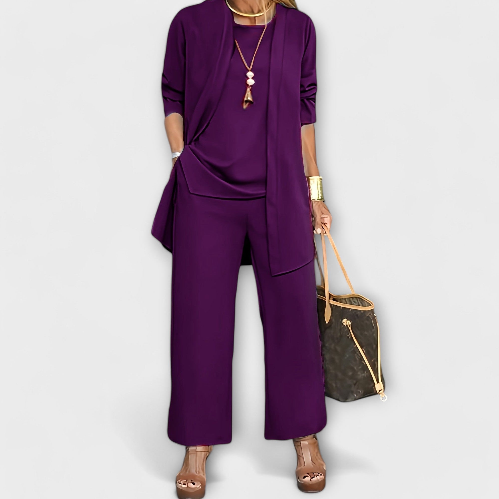 Thea | Women's Elegant Three-Piece Set