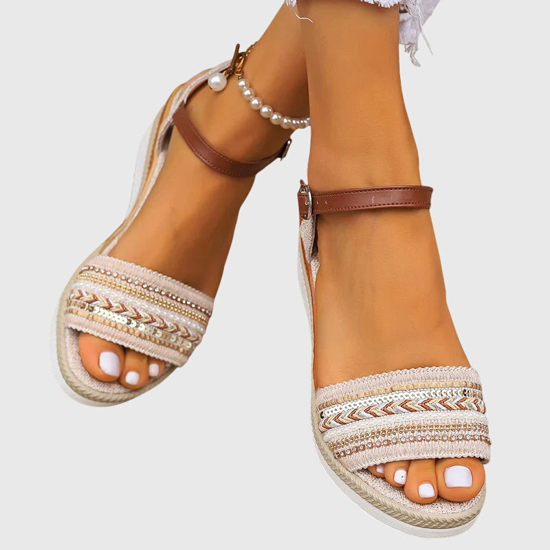 Willow | Women's Sandals with Cushioned Sole and Boho Design