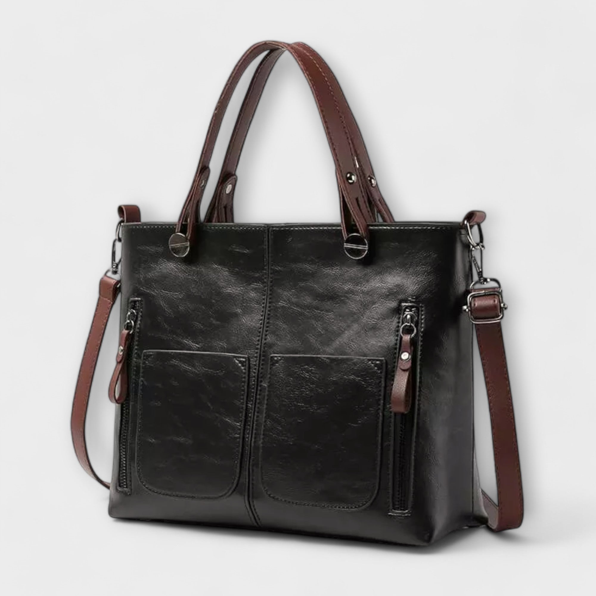Lora Collection | Leather Tote Bag with Spacious Design | Versatile Style for Any Occasion