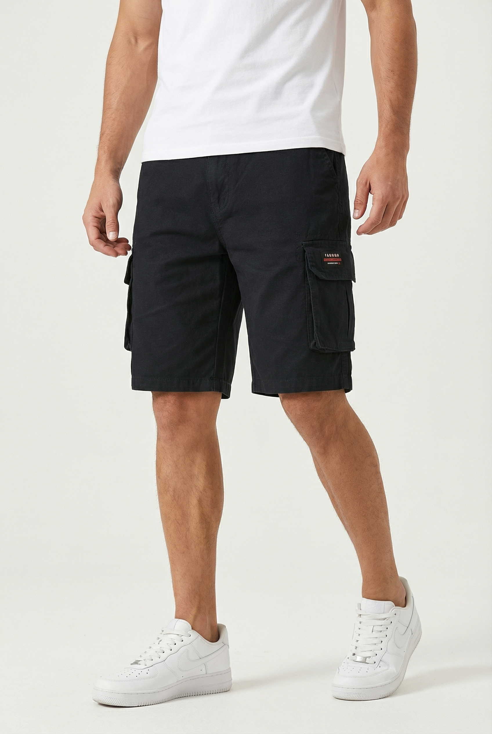Bradley | Men's Cargo Shorts Cotton-Blend Relaxed Fit