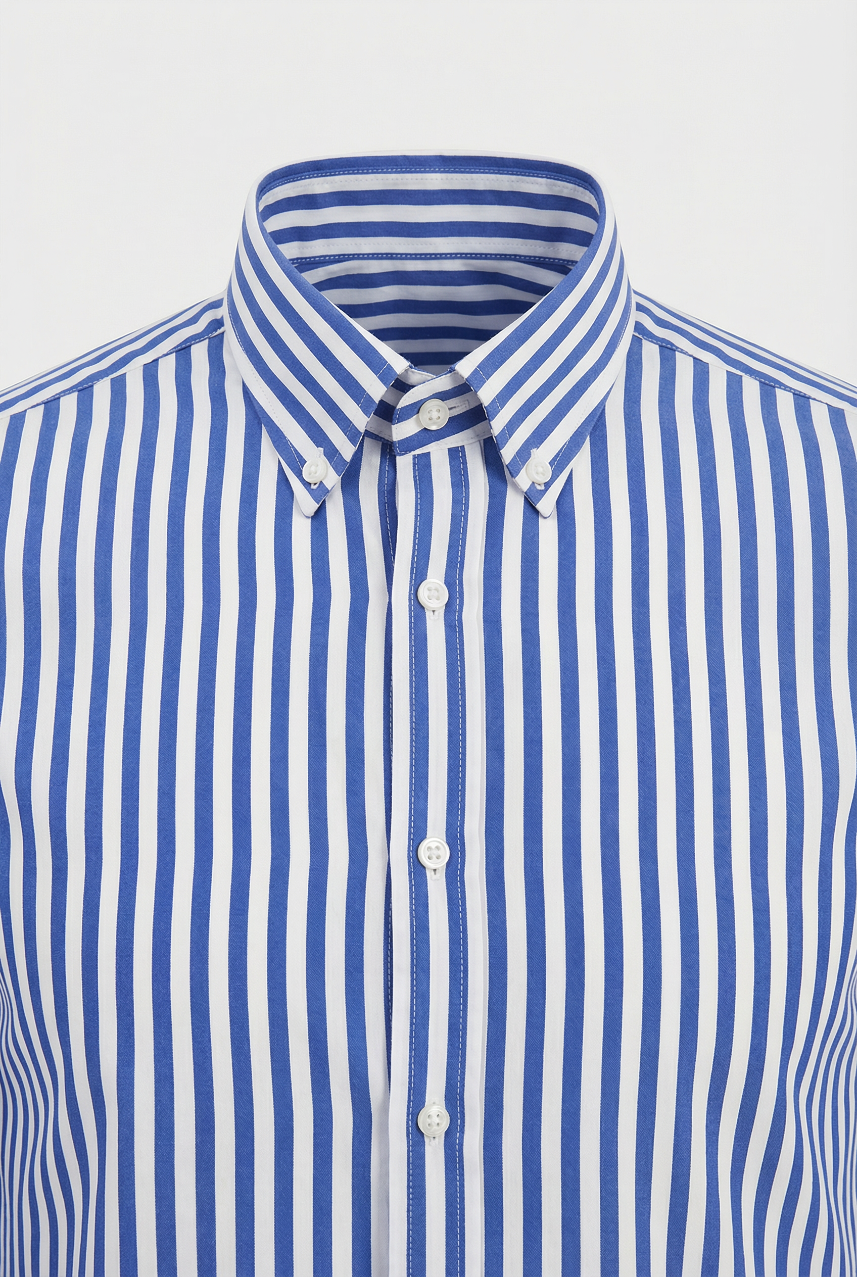 Leon | Men's Dress Shirt Slim Fit Long Sleeve Striped
