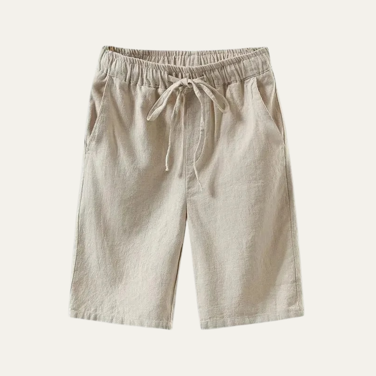 Dominic | Men's Lightweight Cotton-Linen Shorts