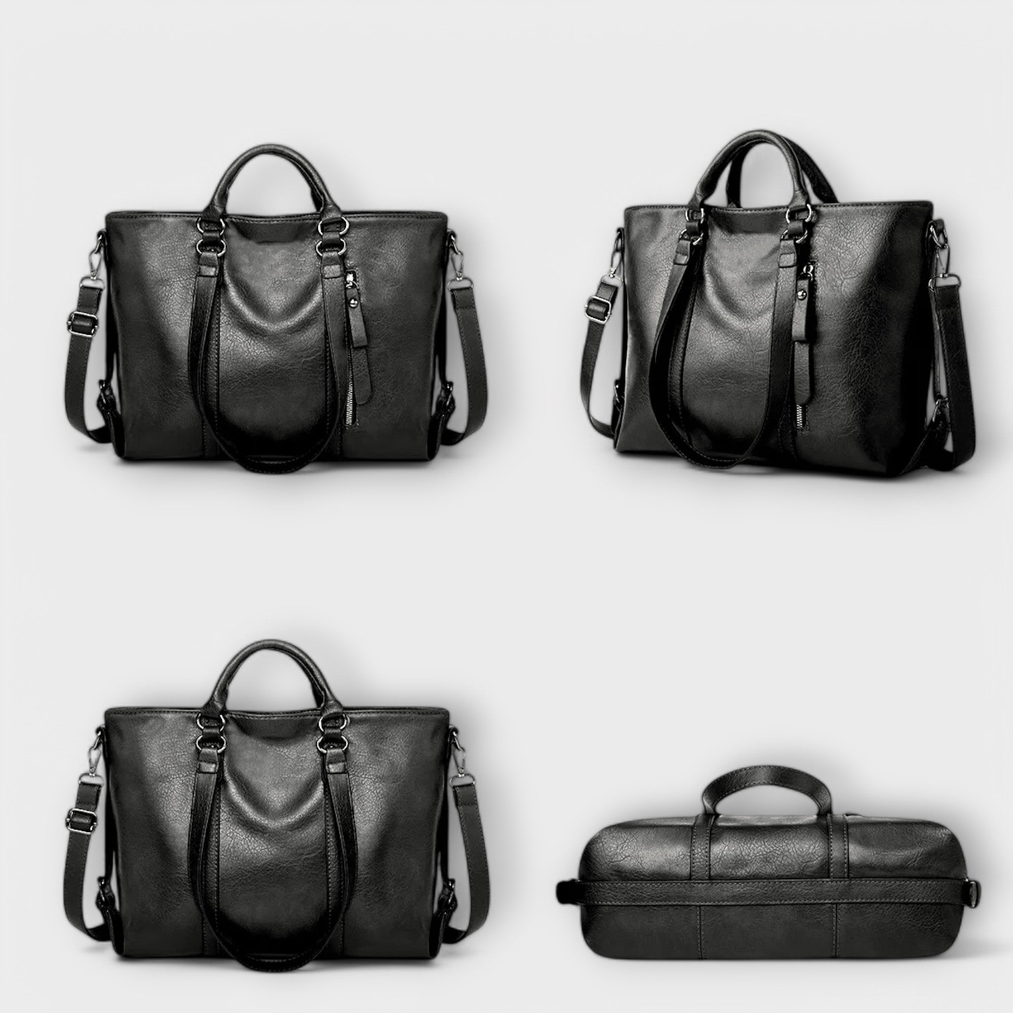 Olivia Collection | Large Leather Tote Bag with Elegant Design | Versatile Storage for Everyday Use