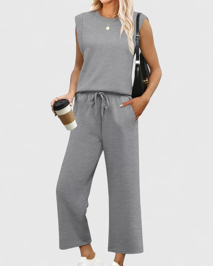 Olivia | Women's Loungewear Two-Piece Set with Pockets