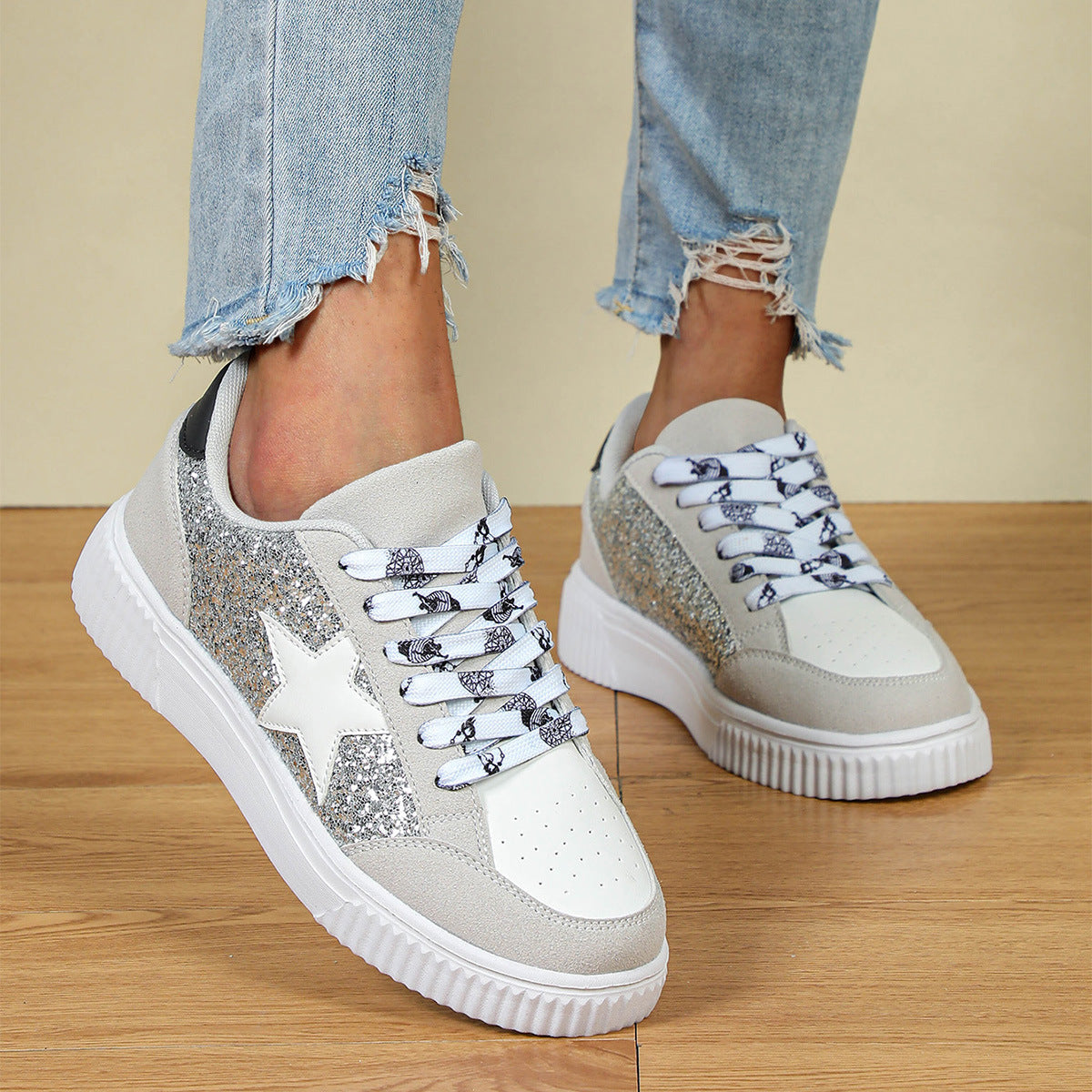 Rebecca | Women's Breathable Lace-Up Running Sneakers
