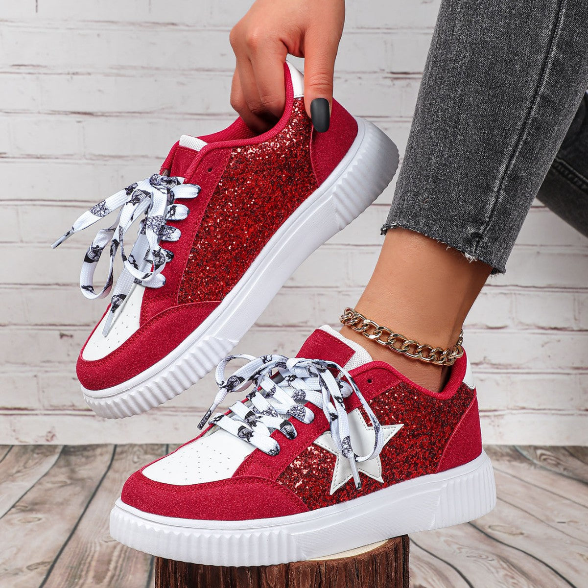 Rebecca | Women's Breathable Lace-Up Running Sneakers