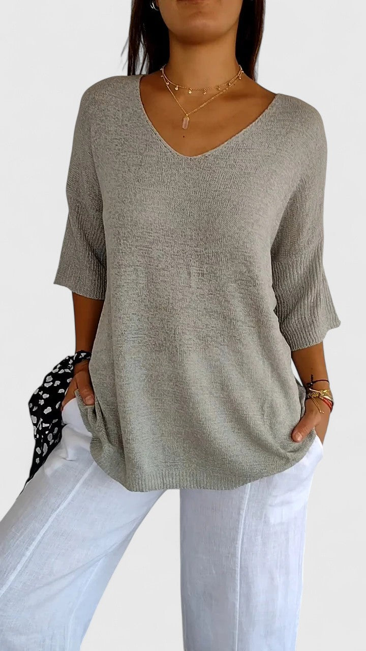 Sophie | Women's V-Neck Comfortable Top