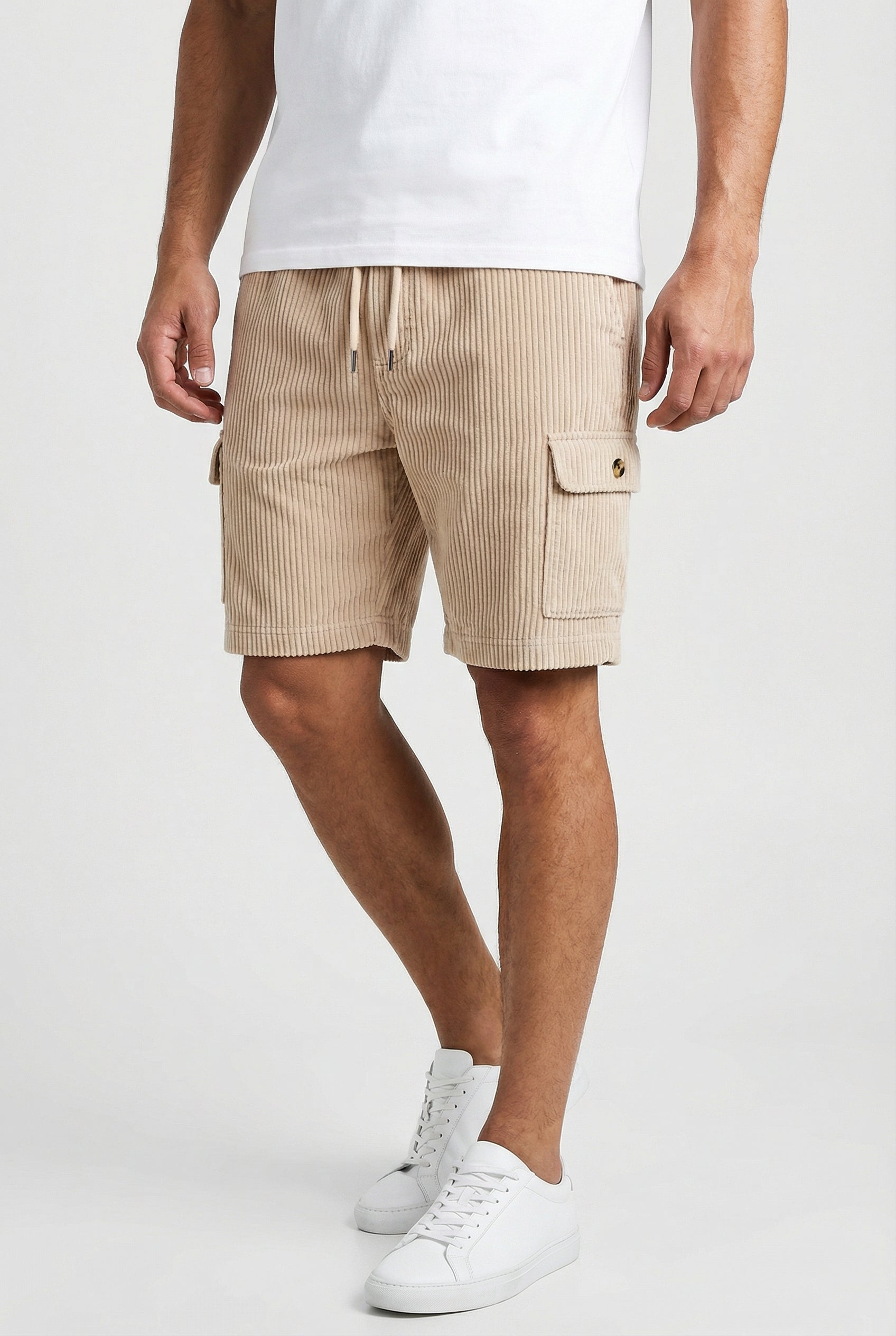 Thomas | Men's Casual Tooling Detail Shorts