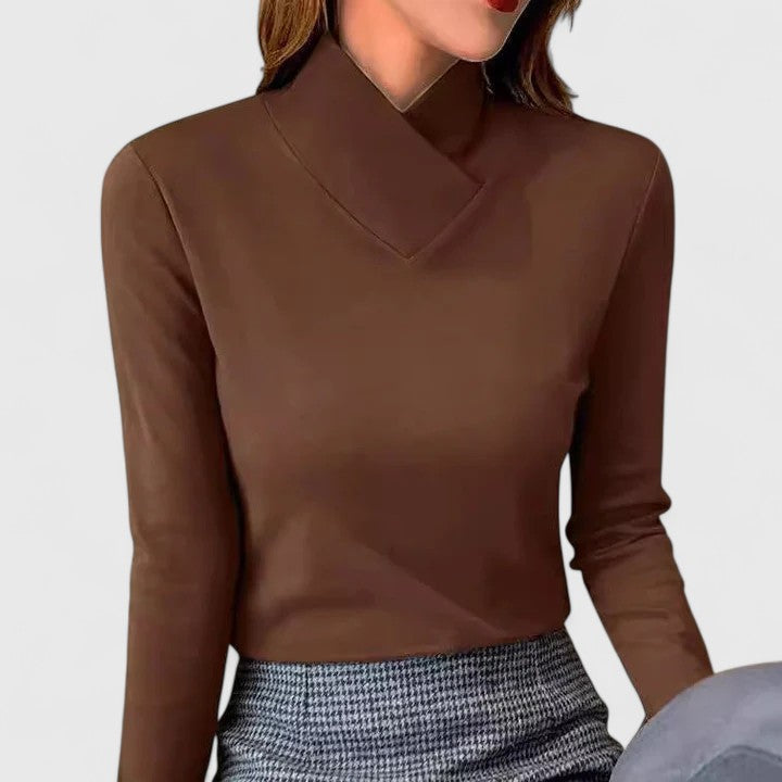 Yara | Women's Elegant Turtleneck Top