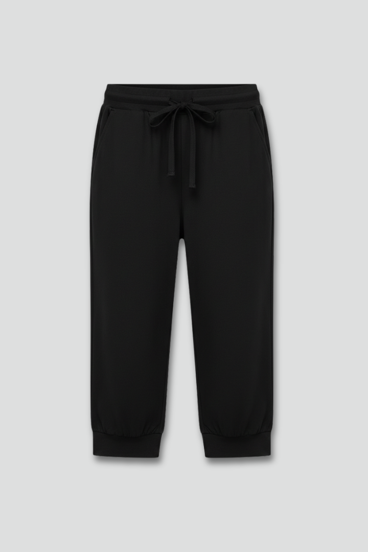 Audrey | Women's Capri Trousers with Drawstring Waist
