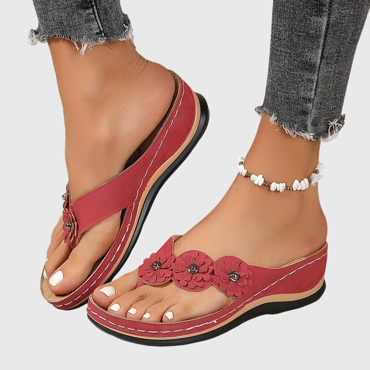 Aria | Women's Orthopedic Flip Flops with Arch Support