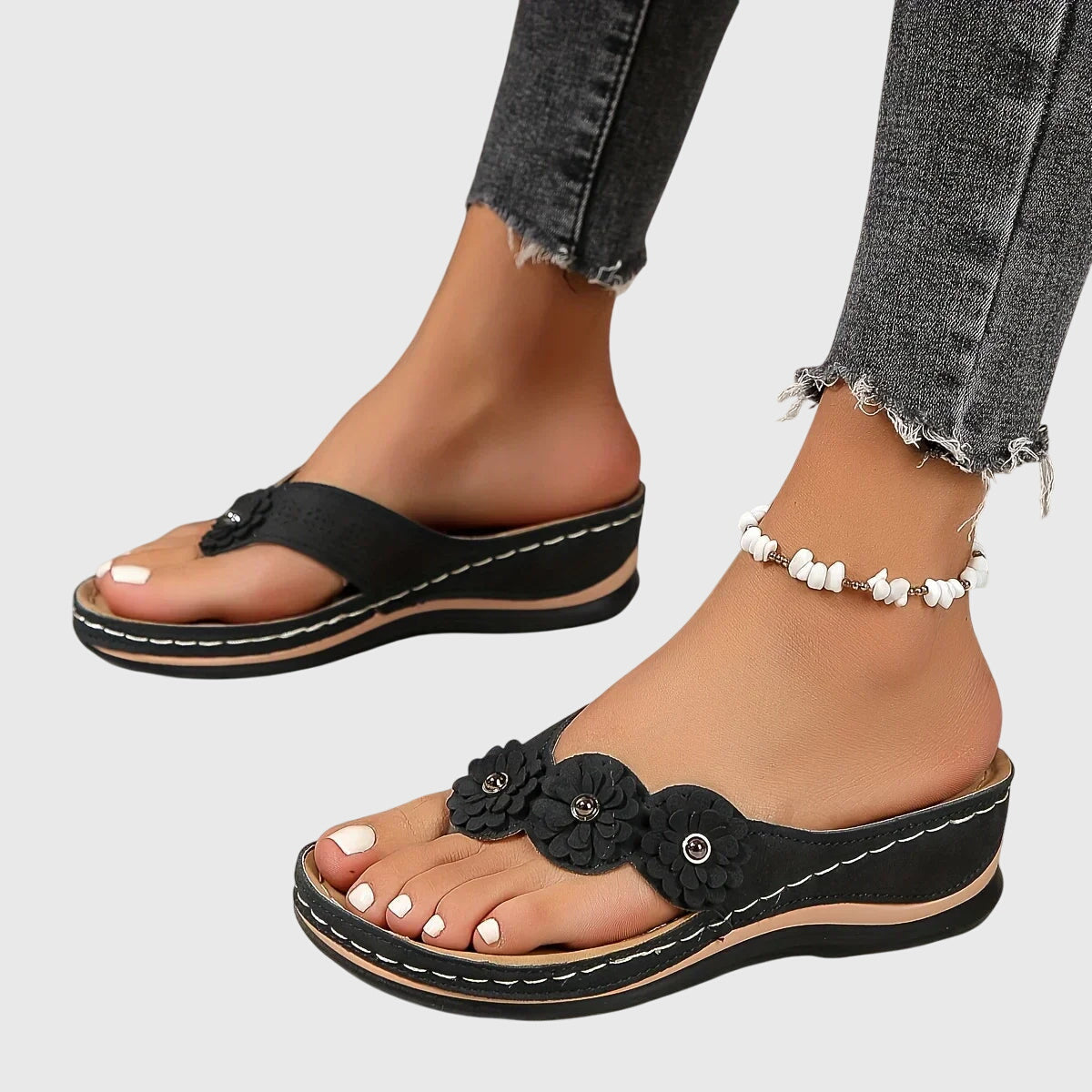 Aria | Women's Orthopedic Flip Flops with Arch Support