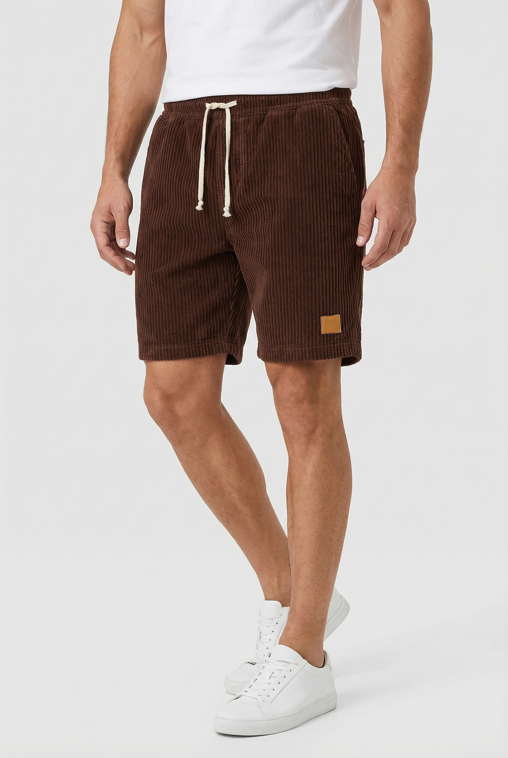 Charlie | Men's Corduroy Retro Casual Shorts