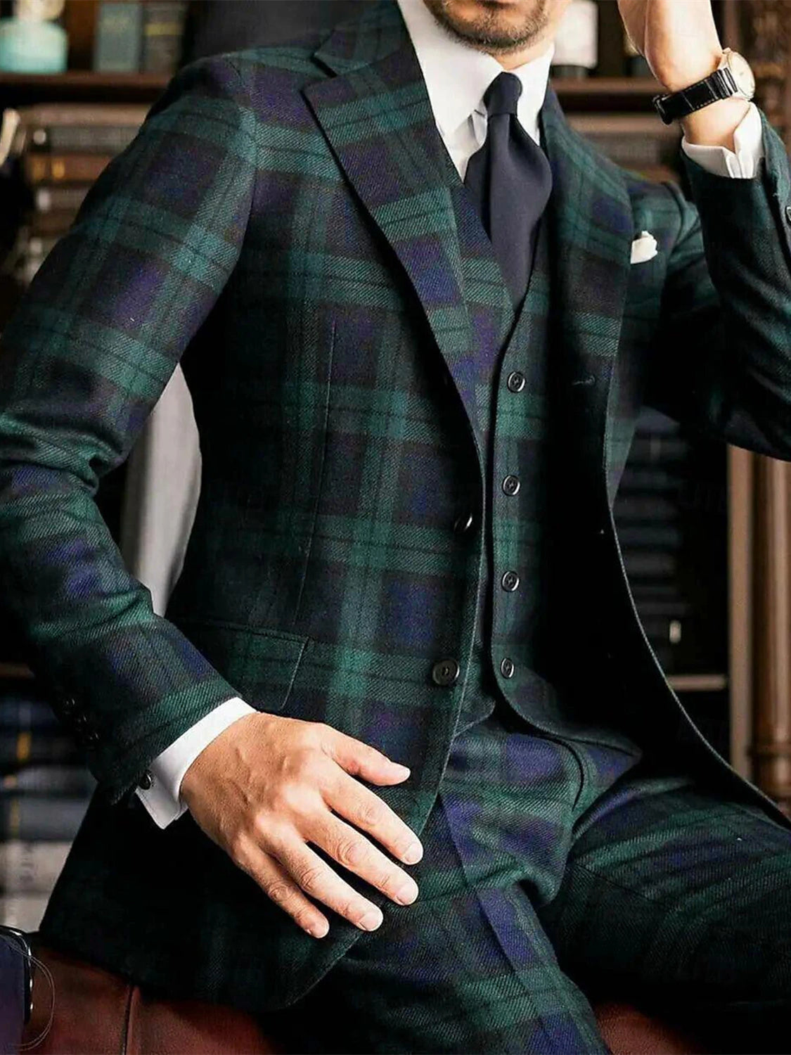 Daniel | Men's Linen Tailored Fit Wedding Suit