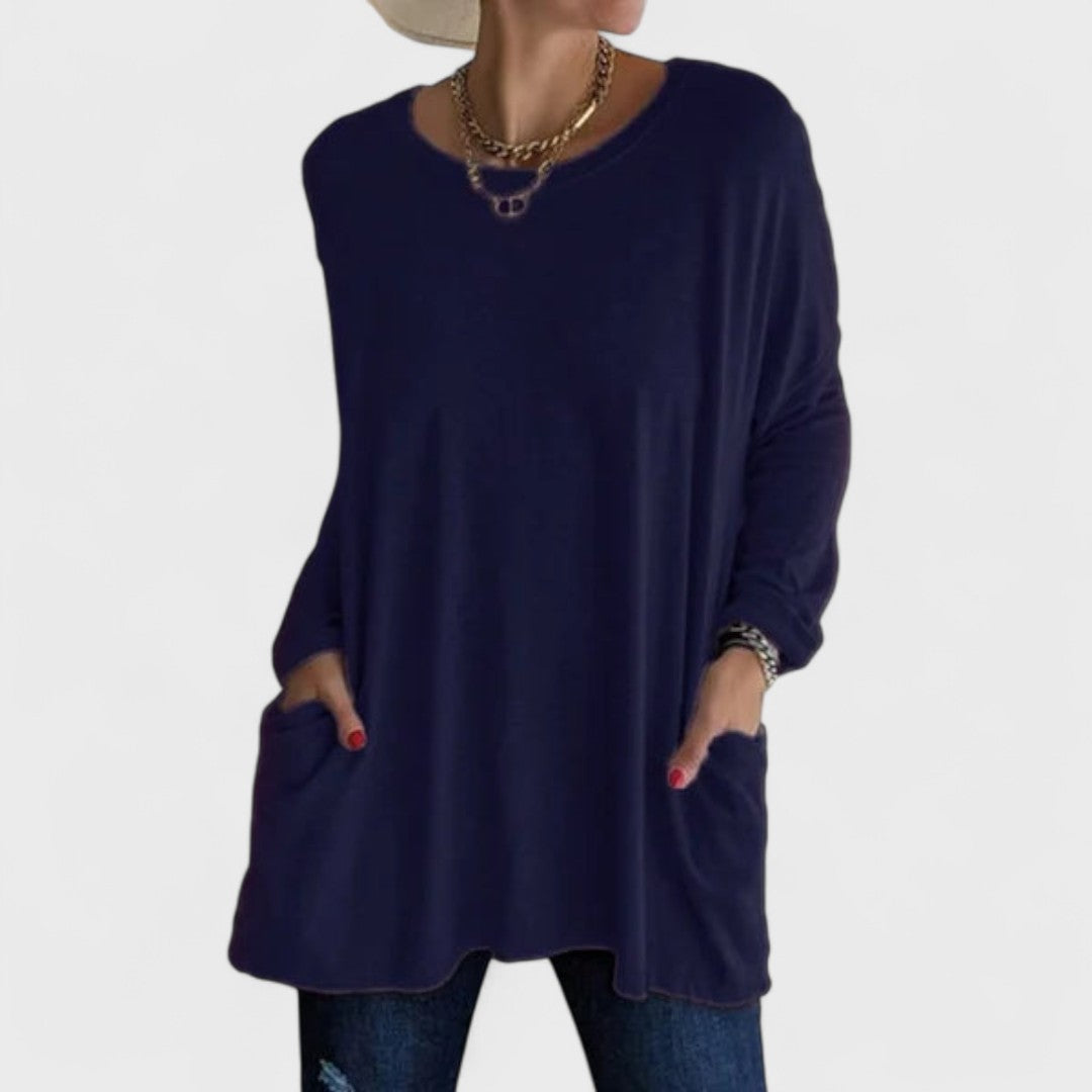 Emma | Women's Relaxed Fit Long Sleeve Top