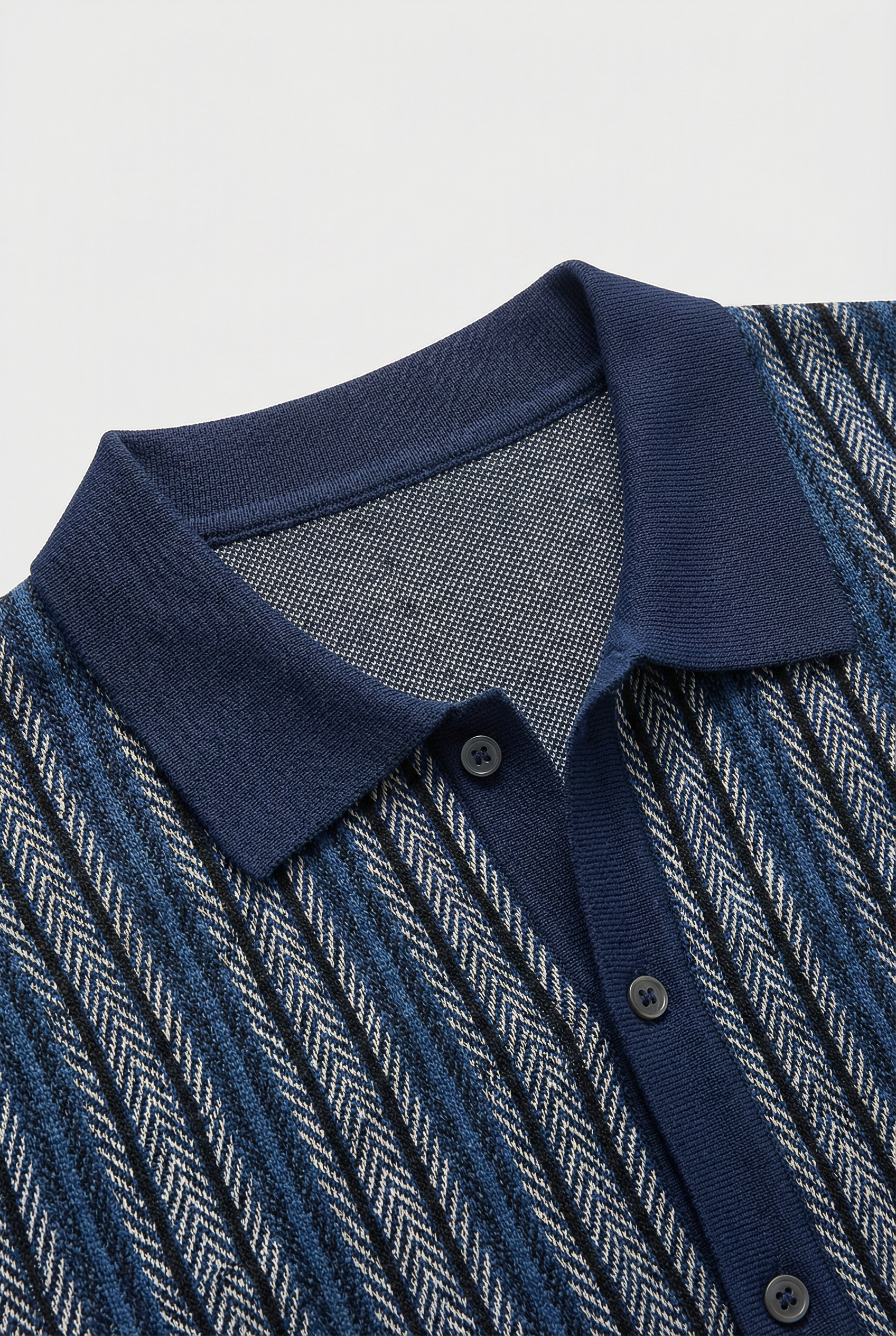 Tyler | Men's Button-Down Herringbone Shirt