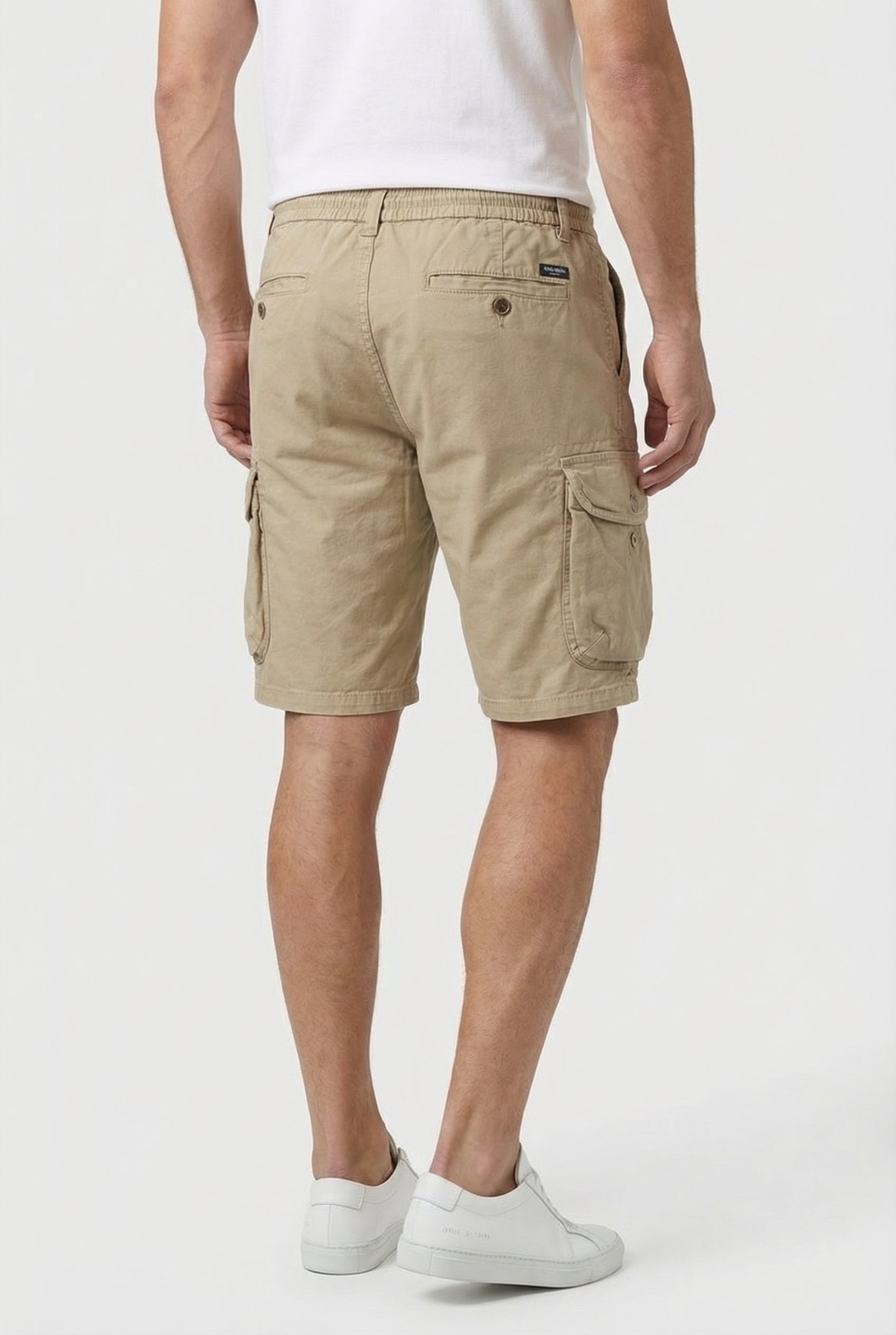 Ethan | Men's Cargo Shorts Cotton Blend Utility Pockets