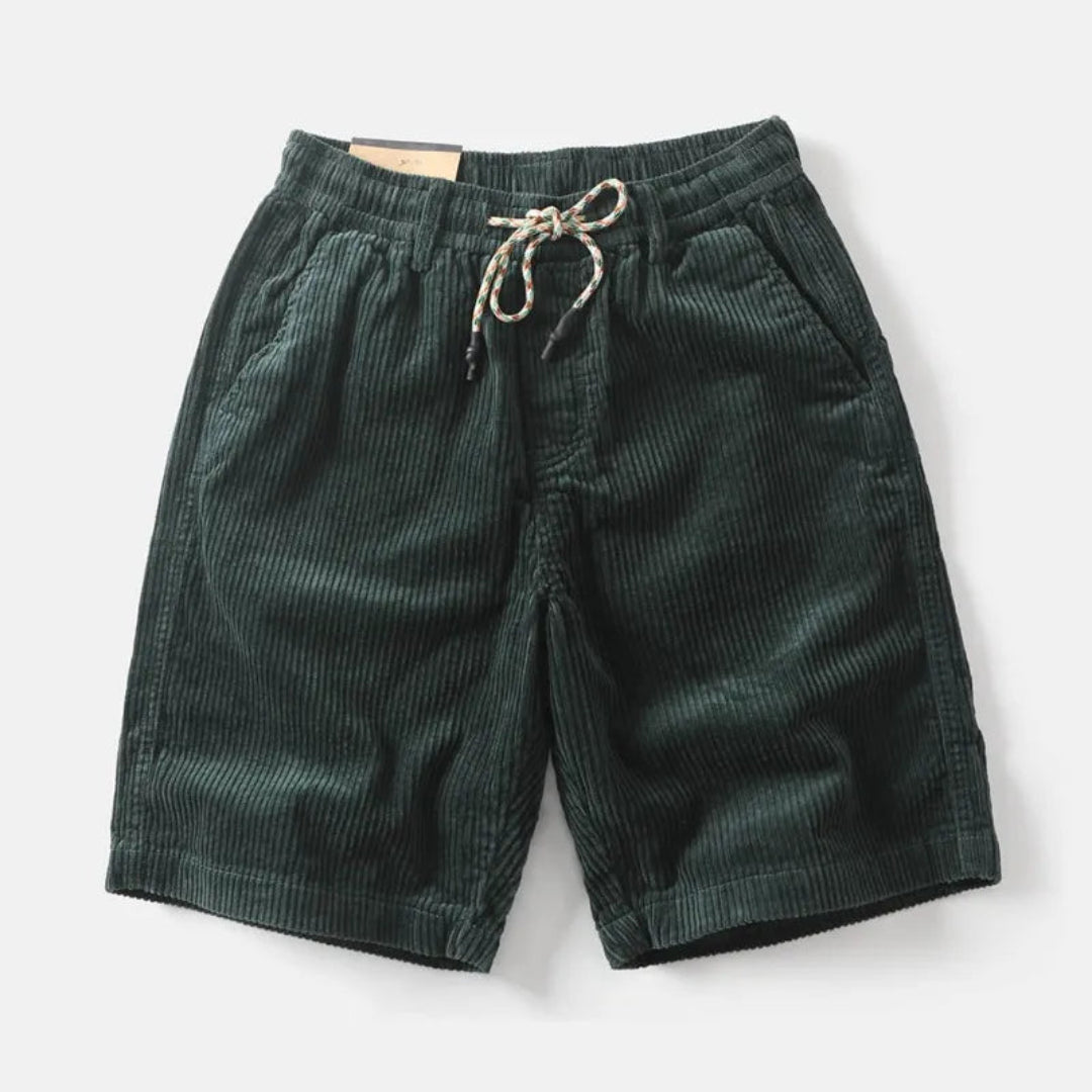 Grant | Men's Casual Corduroy Shorts with Pockets