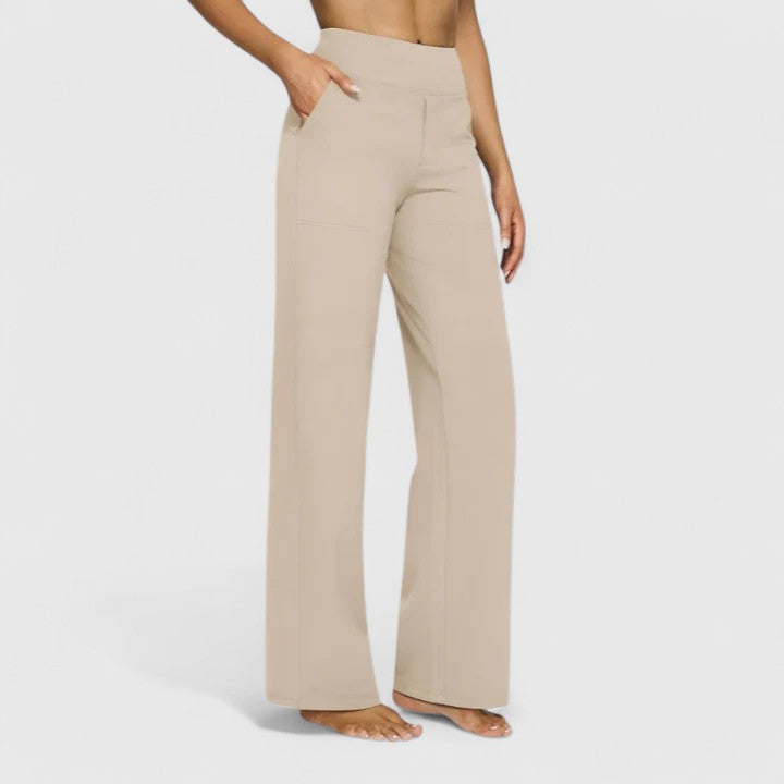 Hannah | Women's Comfortable Wide Waistband Pants