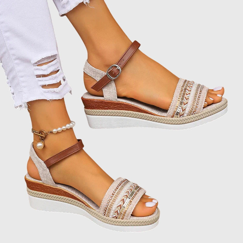 Willow | Women's Sandals with Cushioned Sole and Boho Design