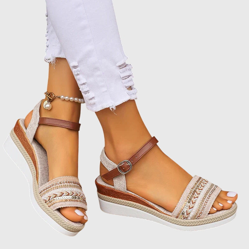 Willow | Women's Sandals with Cushioned Sole and Boho Design
