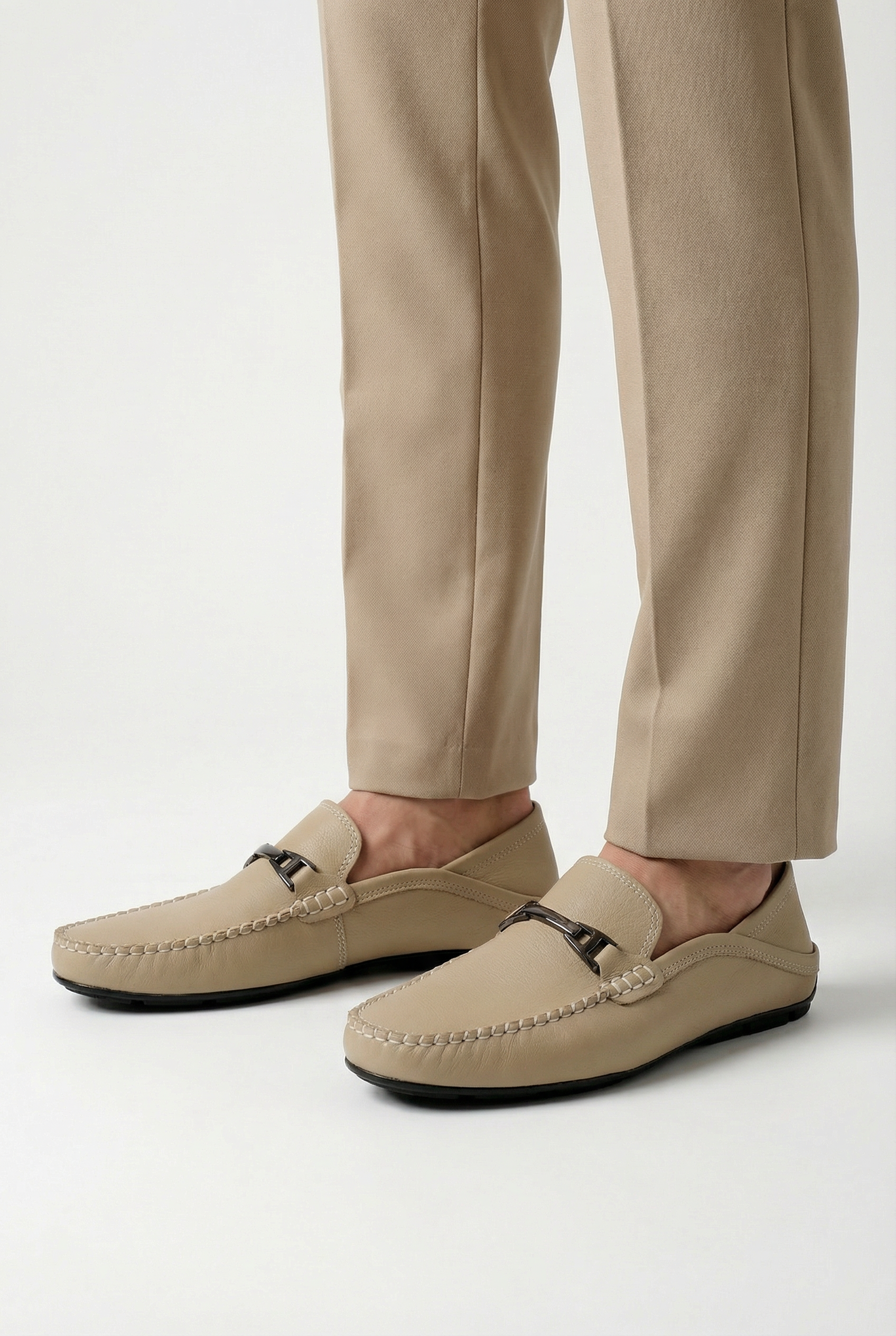 Liam | Men's Leather Loafers with Cushioned Insole