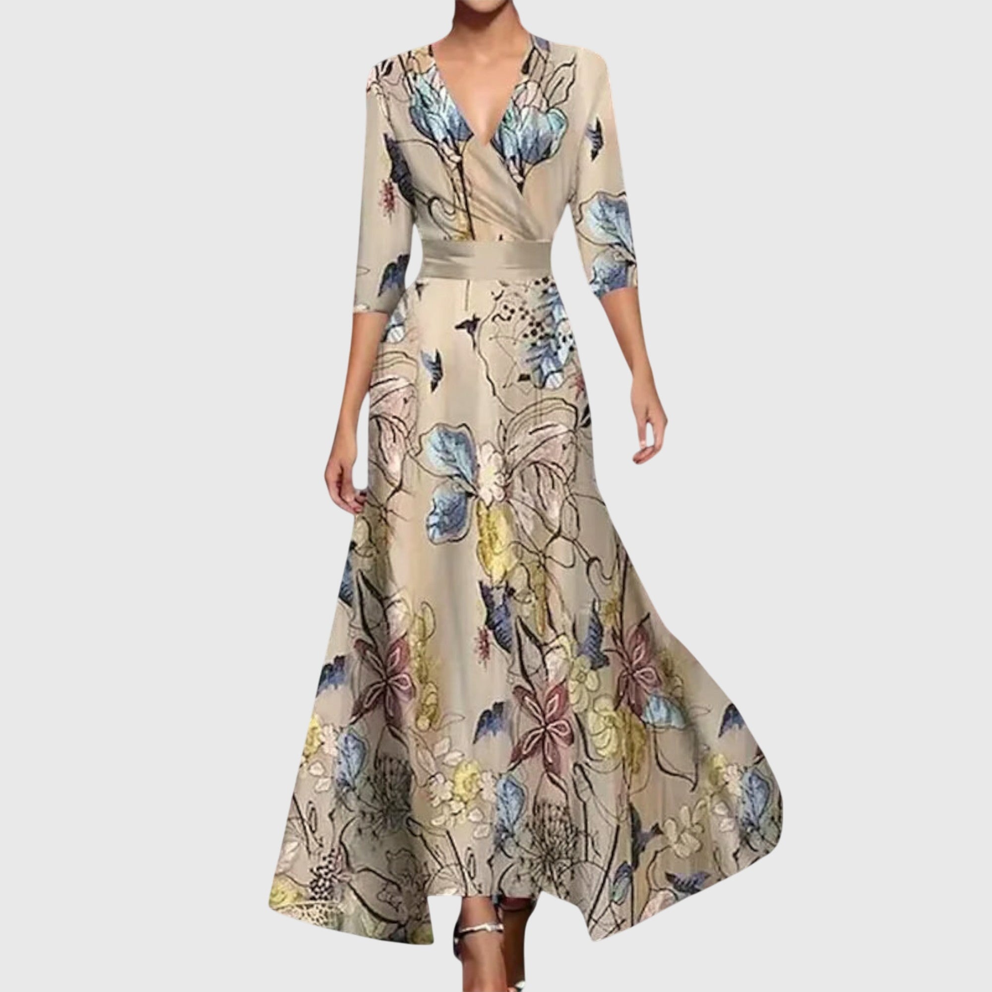 Tamara | Women's Elegant Tailored Maxi Dress