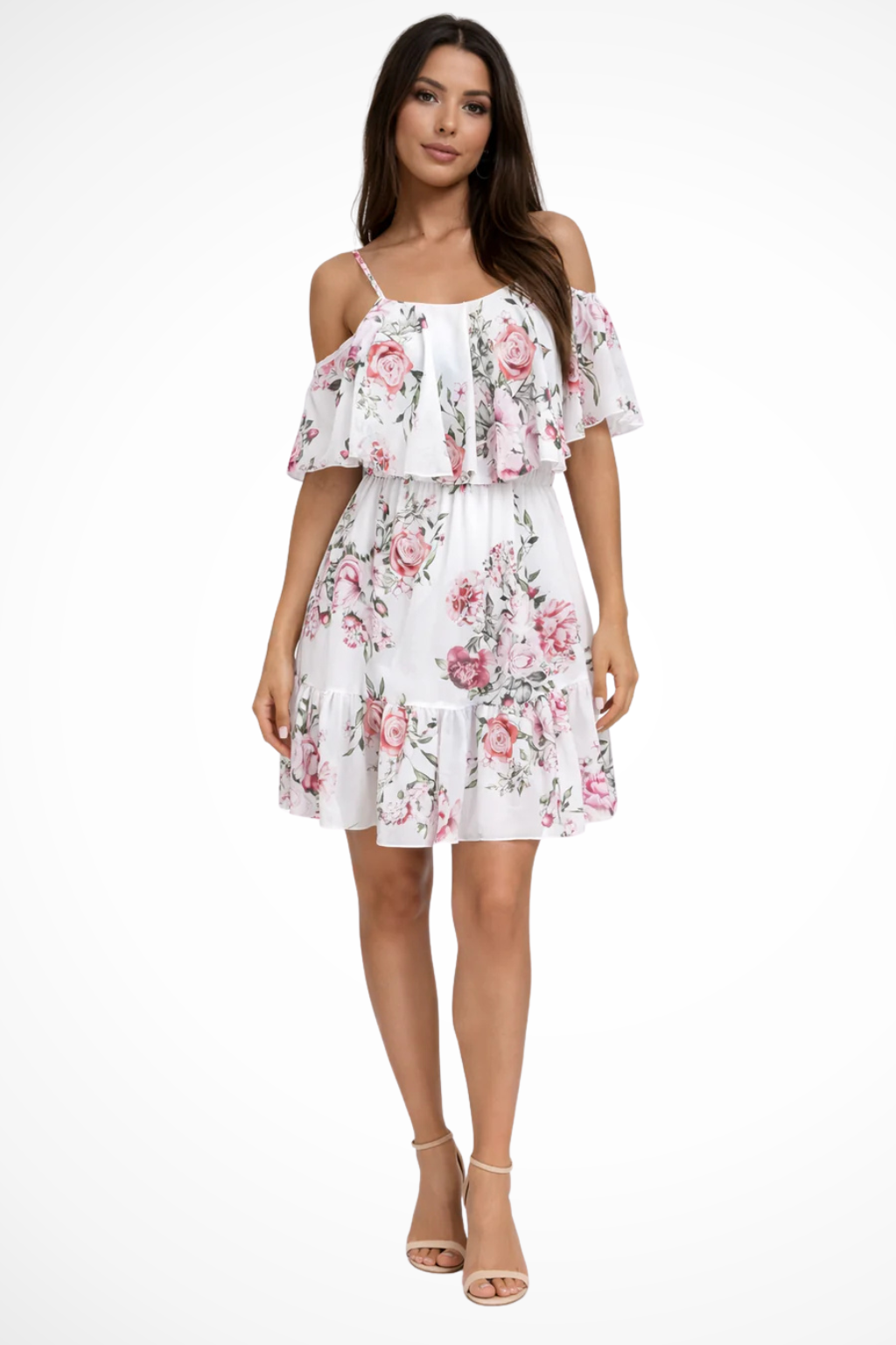 Cora | Women's Floral Off Shoulder Mini Dress