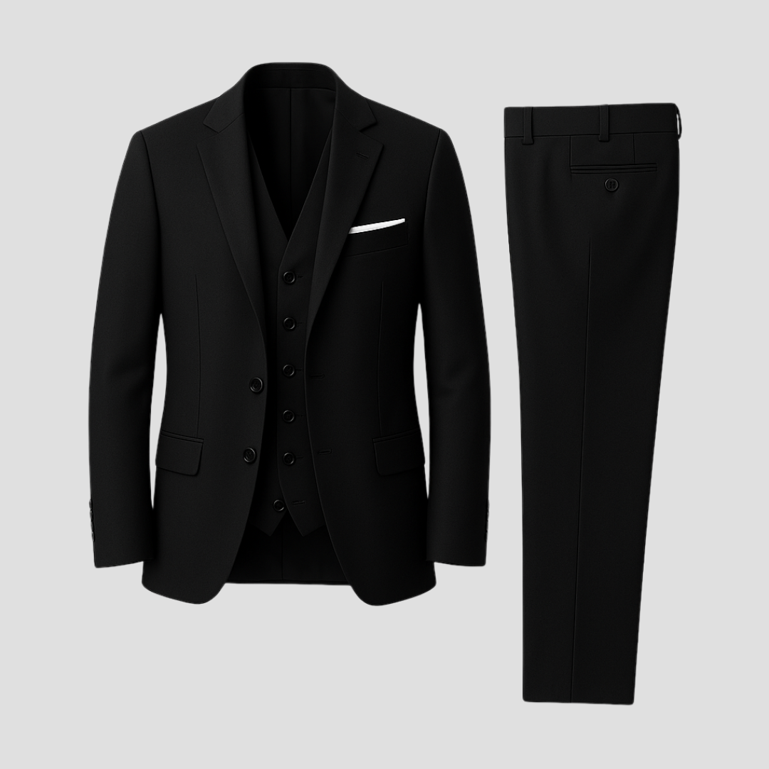 Louie | Men's Slim Fit Three-Piece Wedding Suit