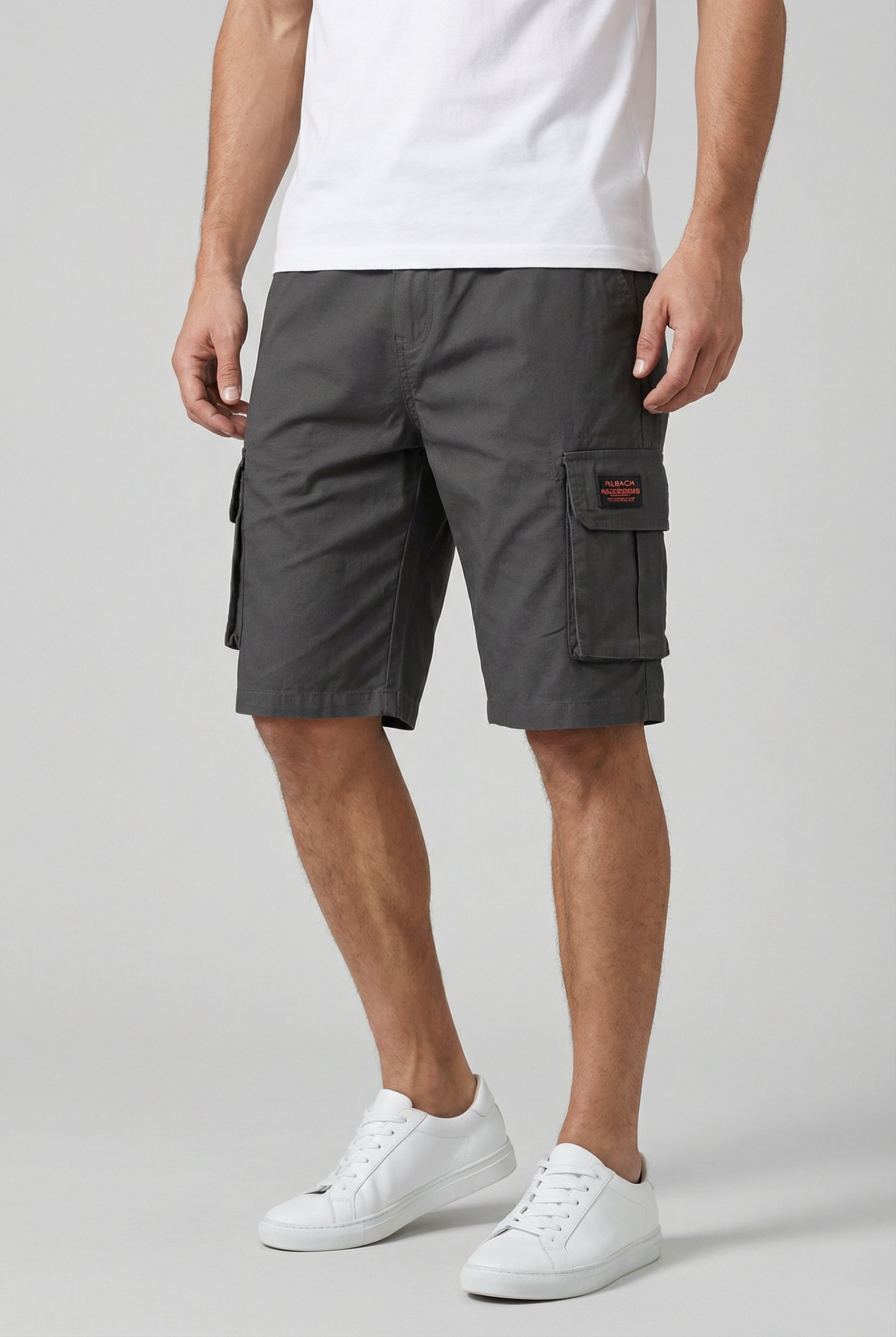 Bradley | Men's Cargo Shorts Cotton-Blend Relaxed Fit