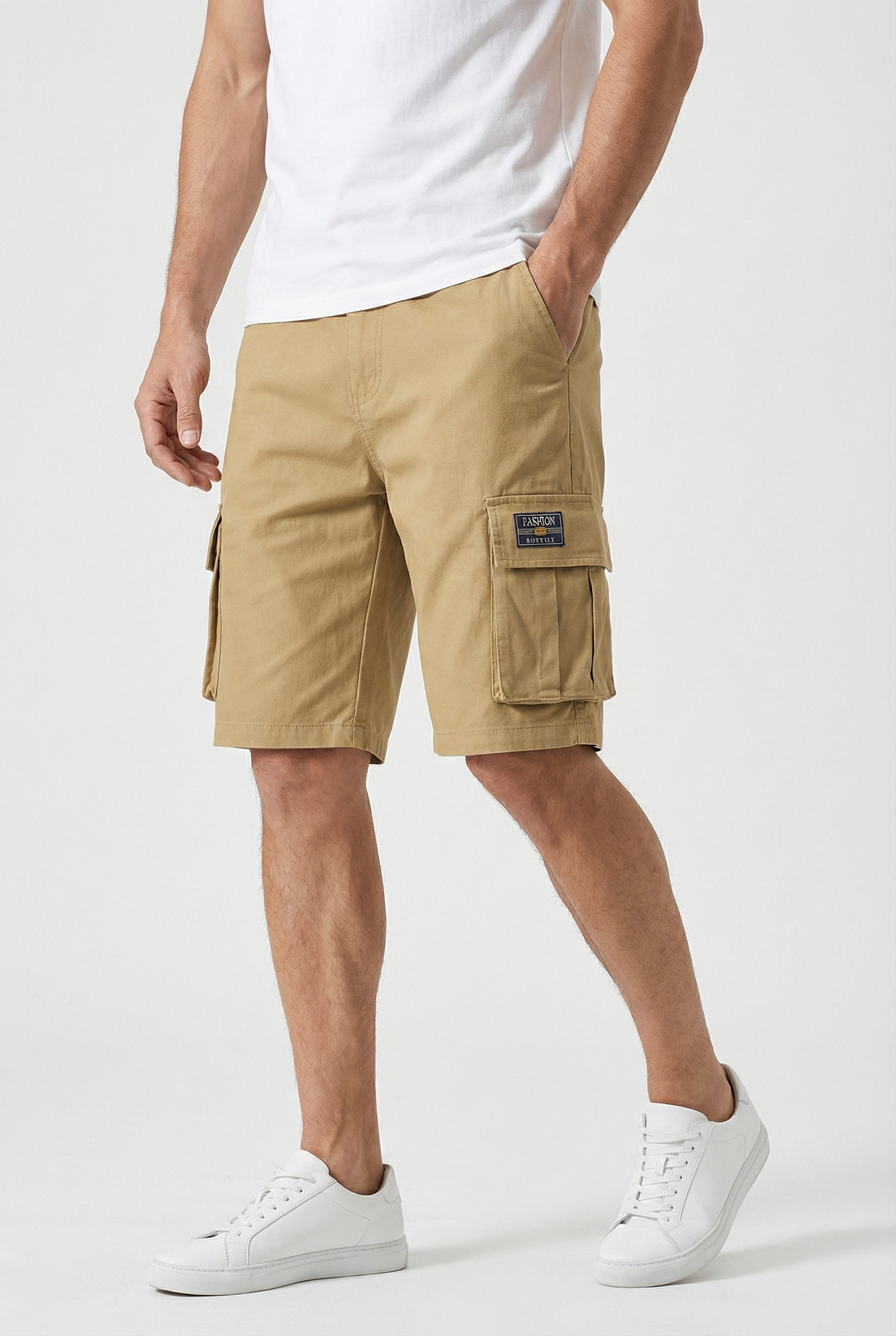 Bradley | Men's Cargo Shorts Cotton-Blend Relaxed Fit