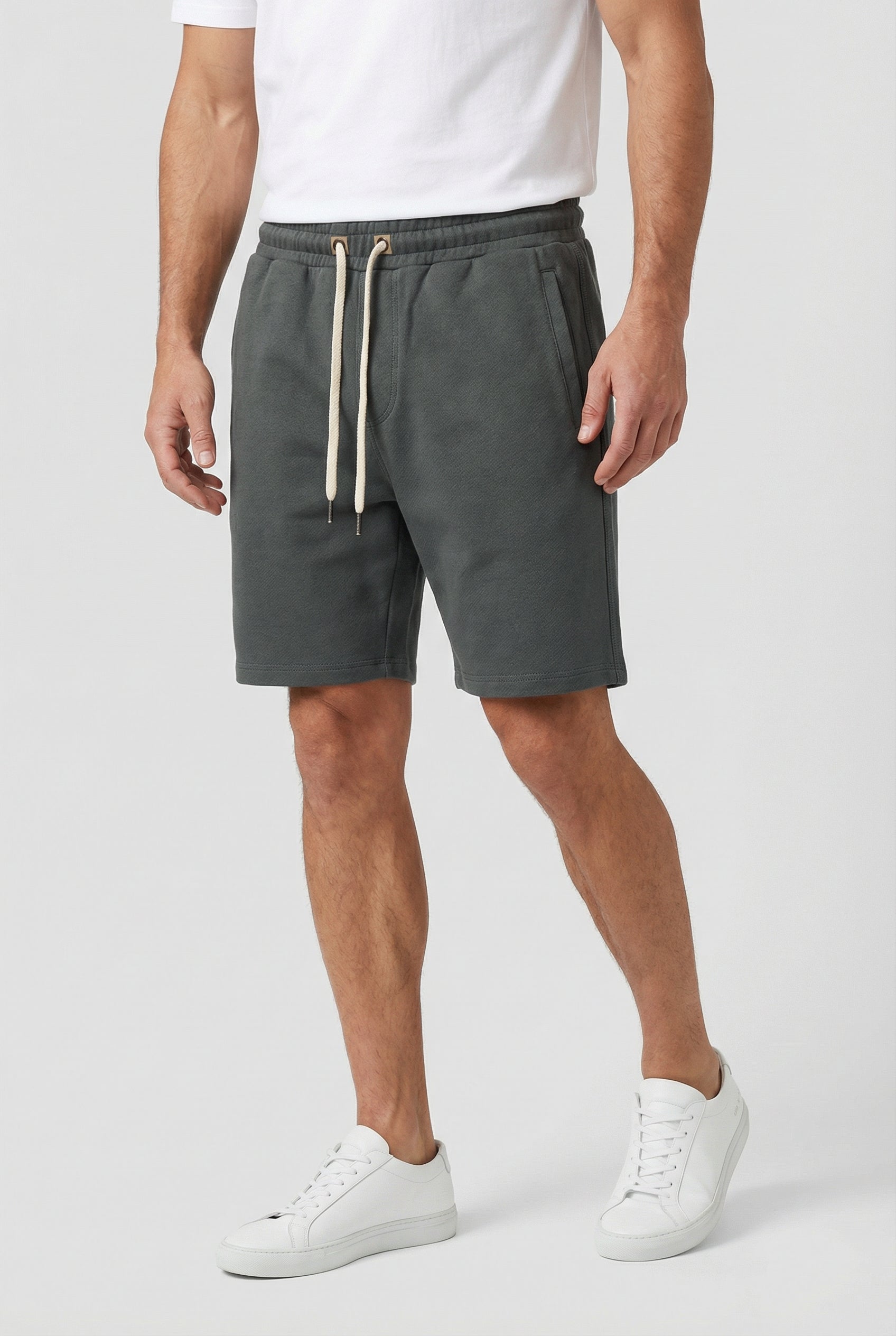 Mark | Men's Relaxed Fit Breathable Knitted Shorts