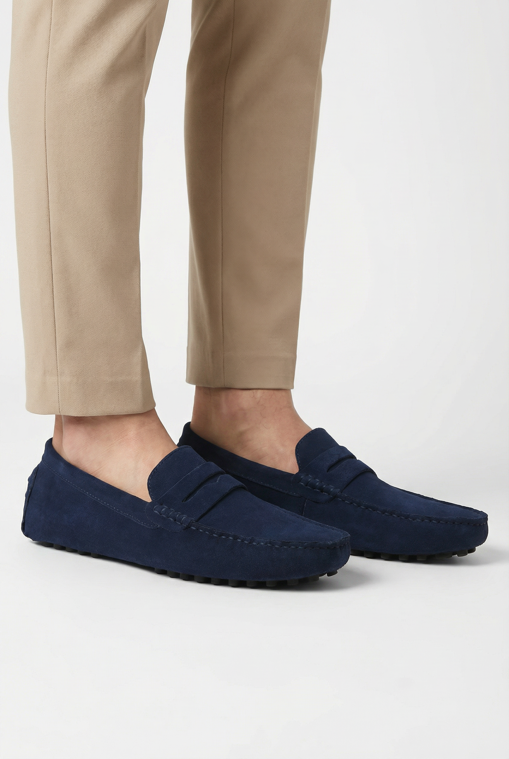 Matthew | Men's Suede Loafers Slip-On Casual Shoes