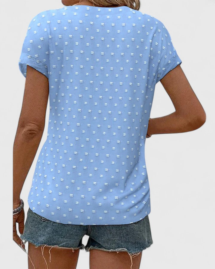 Mia | Women's Lightweight V-Neck Casual Shirt