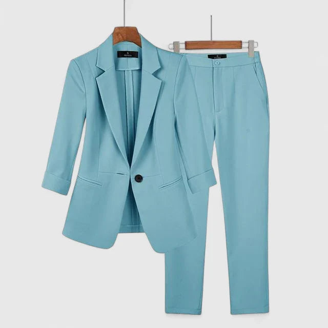 Serena | Women's Suit Tailored Blazer and Trouser Set