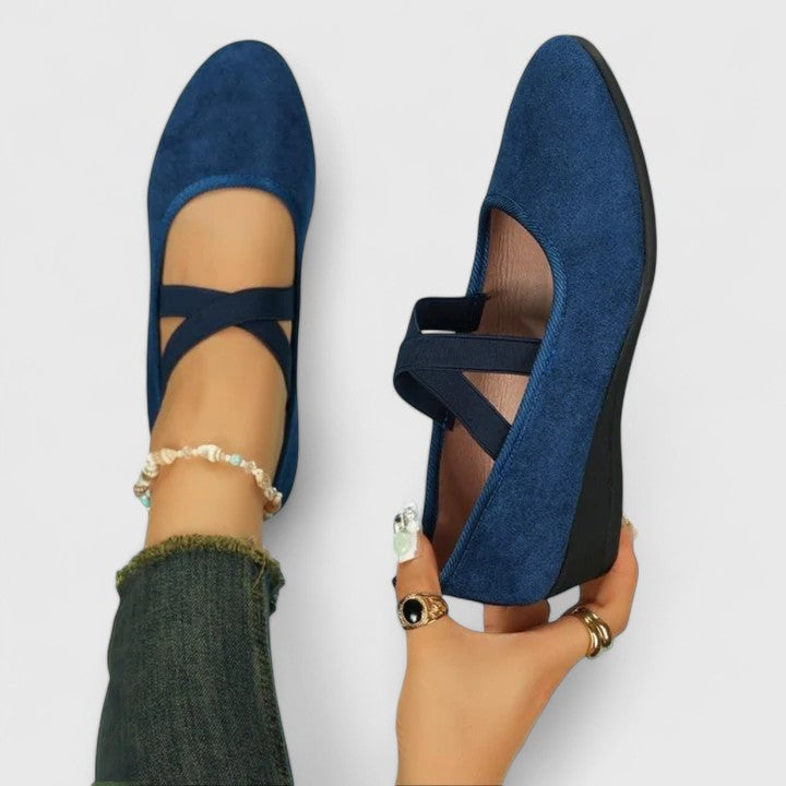 Olivia | Women's Orthopedic Wedge Ballet Flats