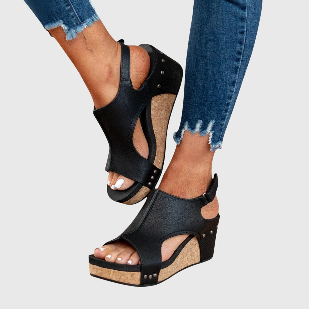 Olivia | Women's Platform Sandals with Arch Support