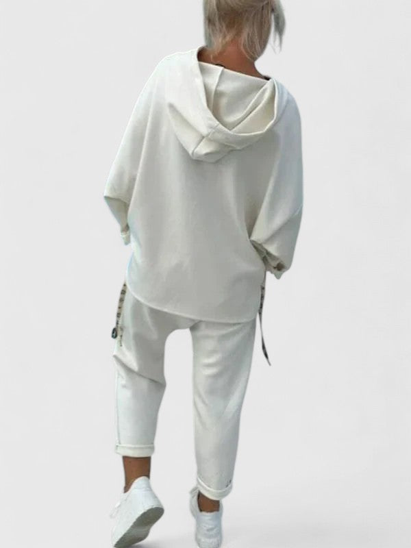Samantha | Women's Comfortable Hooded Sweatshirt Set