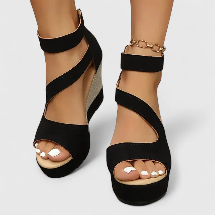 Laura | Women's Orthopedic Wedge Sandals
