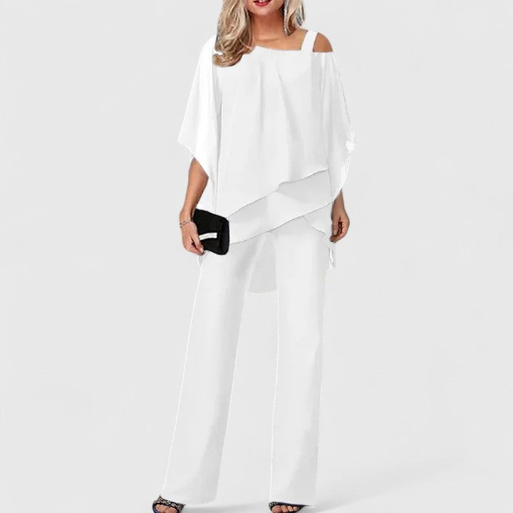 Samantha | Women's Two Piece Pants Set for Casual & Formal