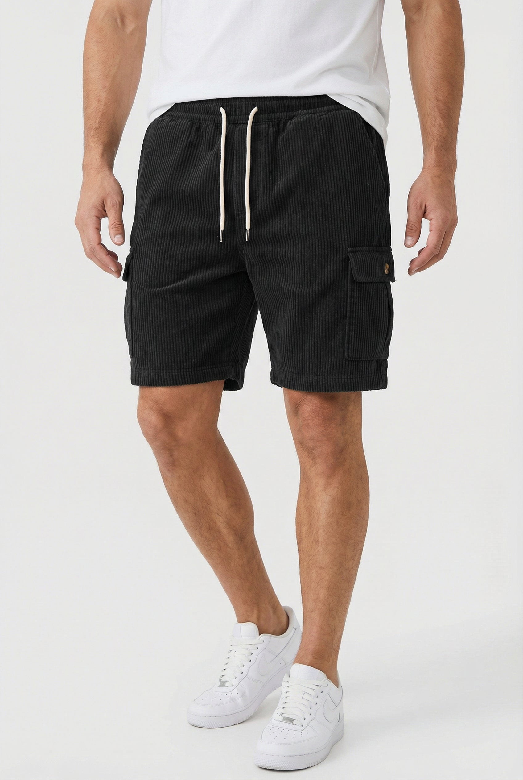 Thomas | Men's Casual Tooling Detail Shorts
